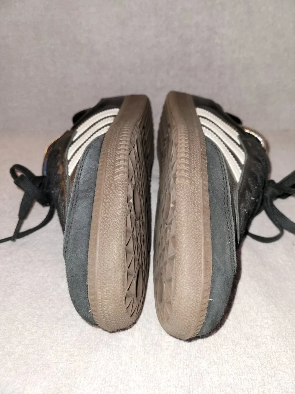 Adidas Samba ADV Men's Size 8 Originals Black White Gum Sneakers IE3100 (#2351)